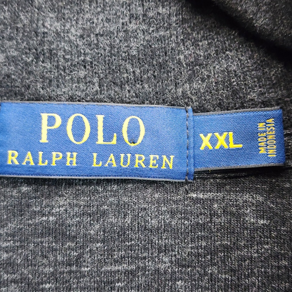 Polo Ralph Lauren Mens Cotton Quarter Zip Old Money Preppy Classic Sweater XXL - Picture 6 of 9